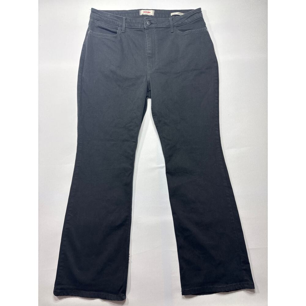 Wrangler Women's High Rise Bold Boot Black Jeans - Size 16x30 (34x29)